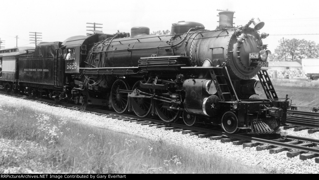 BO 4-6-2 #5629 - Baltimore & Ohio alias